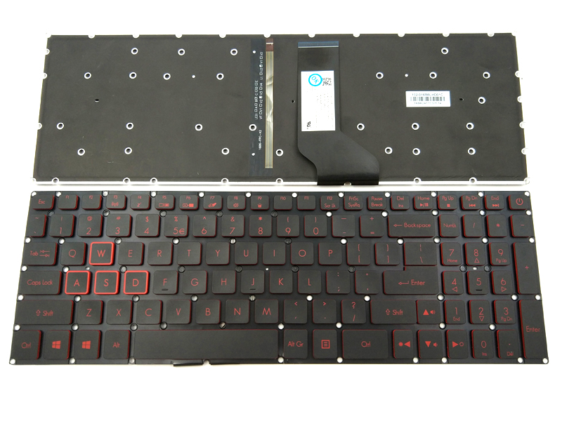ACER Acer Nitro 5 AN515-51 Series Laptop Keyboard
