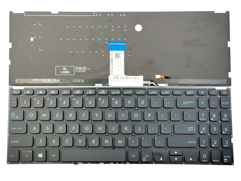 ASUS Asus Vivobook X512 Series Laptop Keyboard