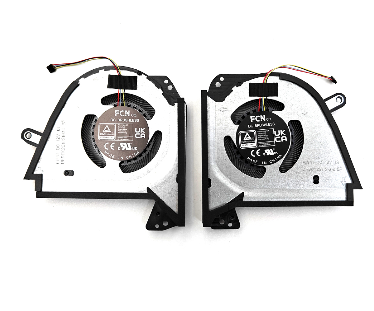 Genuine CPU + GPU Fan for Asus ROG Zephyrus G15 (2022) GA503R GA503RM GA503RS GA503RW Laptop