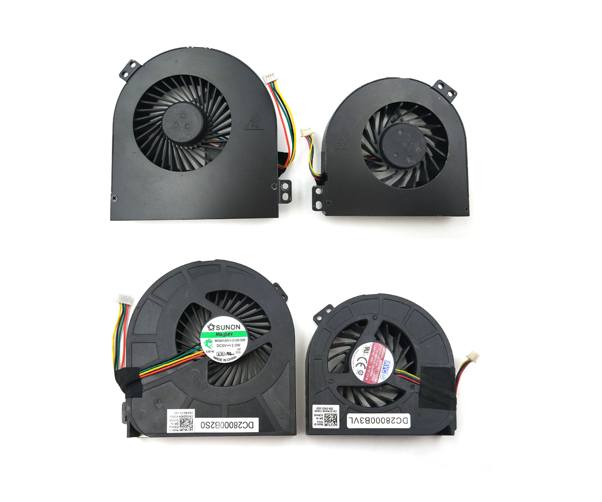 Genuine CPU & GPU Fan for Dell Precision M4700 Laptop