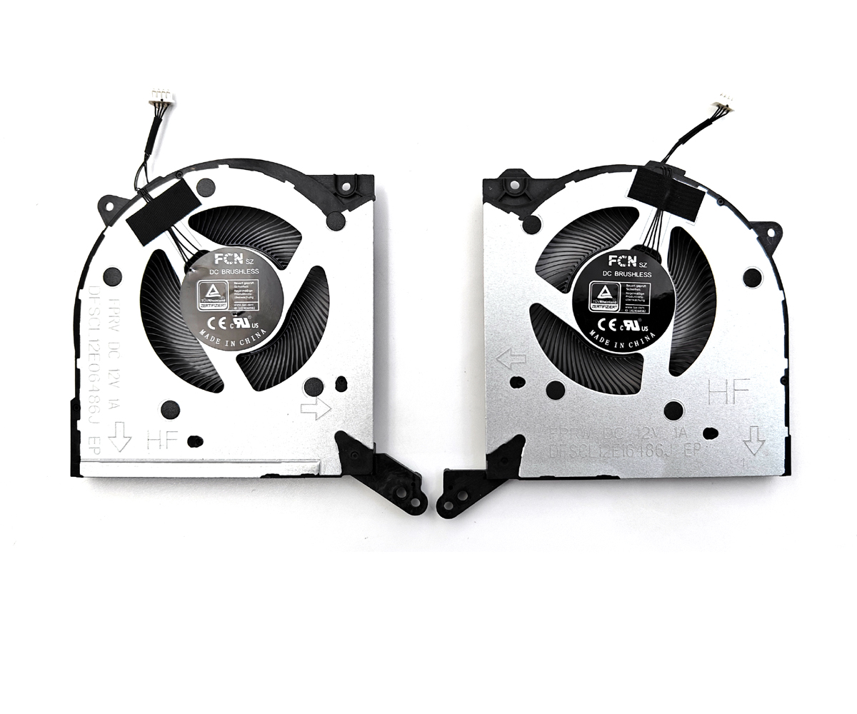 Genuine CPU + GPU Fan For Lenovo Legion 7 16ARHA7 16IAX7, Legion R9000K ARHA7, Legion Y9000K IAX7 Series Laptop