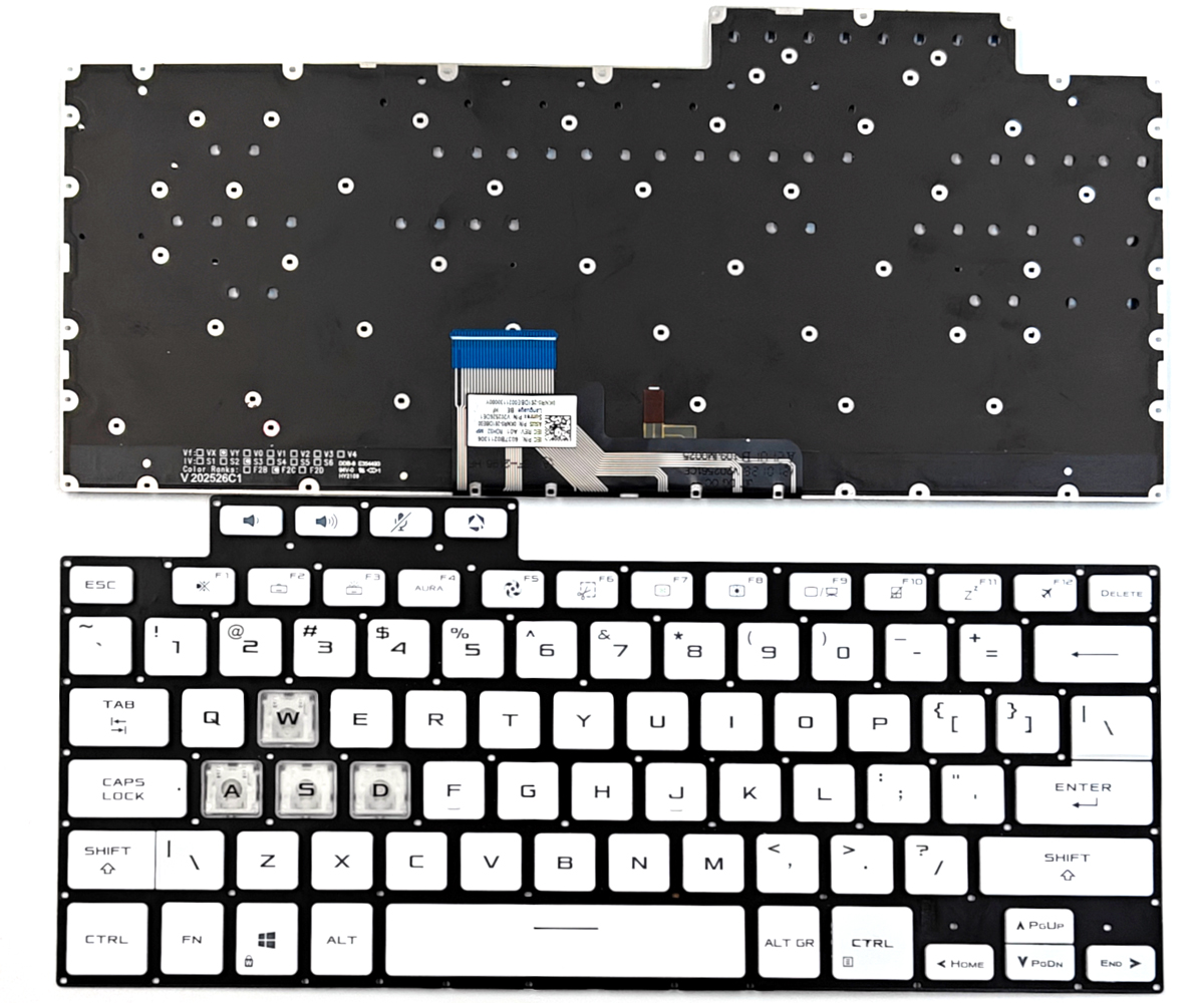 Genuine Backlit White Keyboard For Asus TUF Air FA516 FX516 Series Laptop