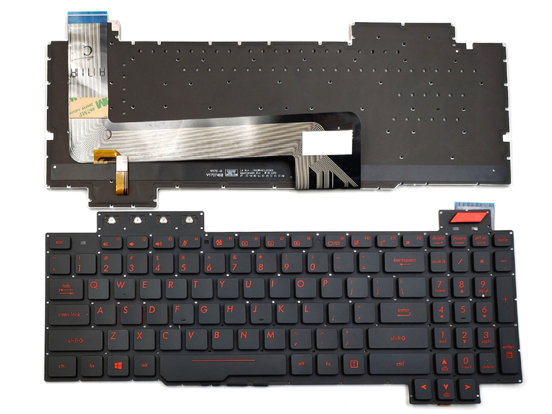 Genuine Backlit Keyboard for Asus FX63V FX63VM FZ63VD FZ63VM Series Laptop