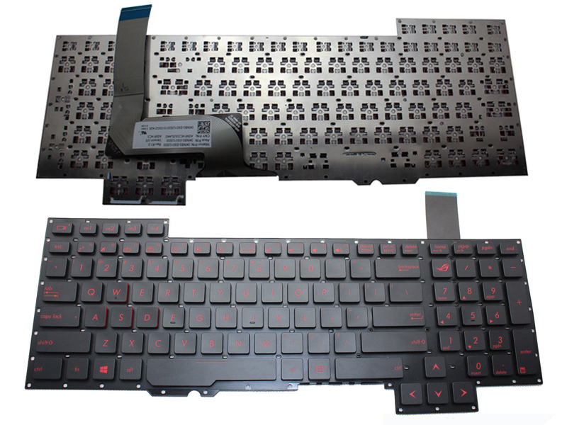 Genuine New Asus G751J G751JL G751JM G751JT G751JY Series Laptop Keyboard