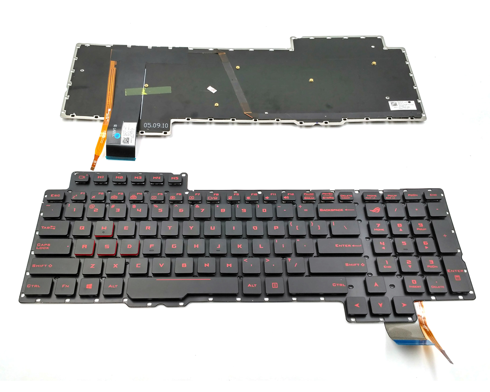 Genuine Backlit Keyboard for ASUS ROG G752 G752VL G75VT G75VY Series Laptop