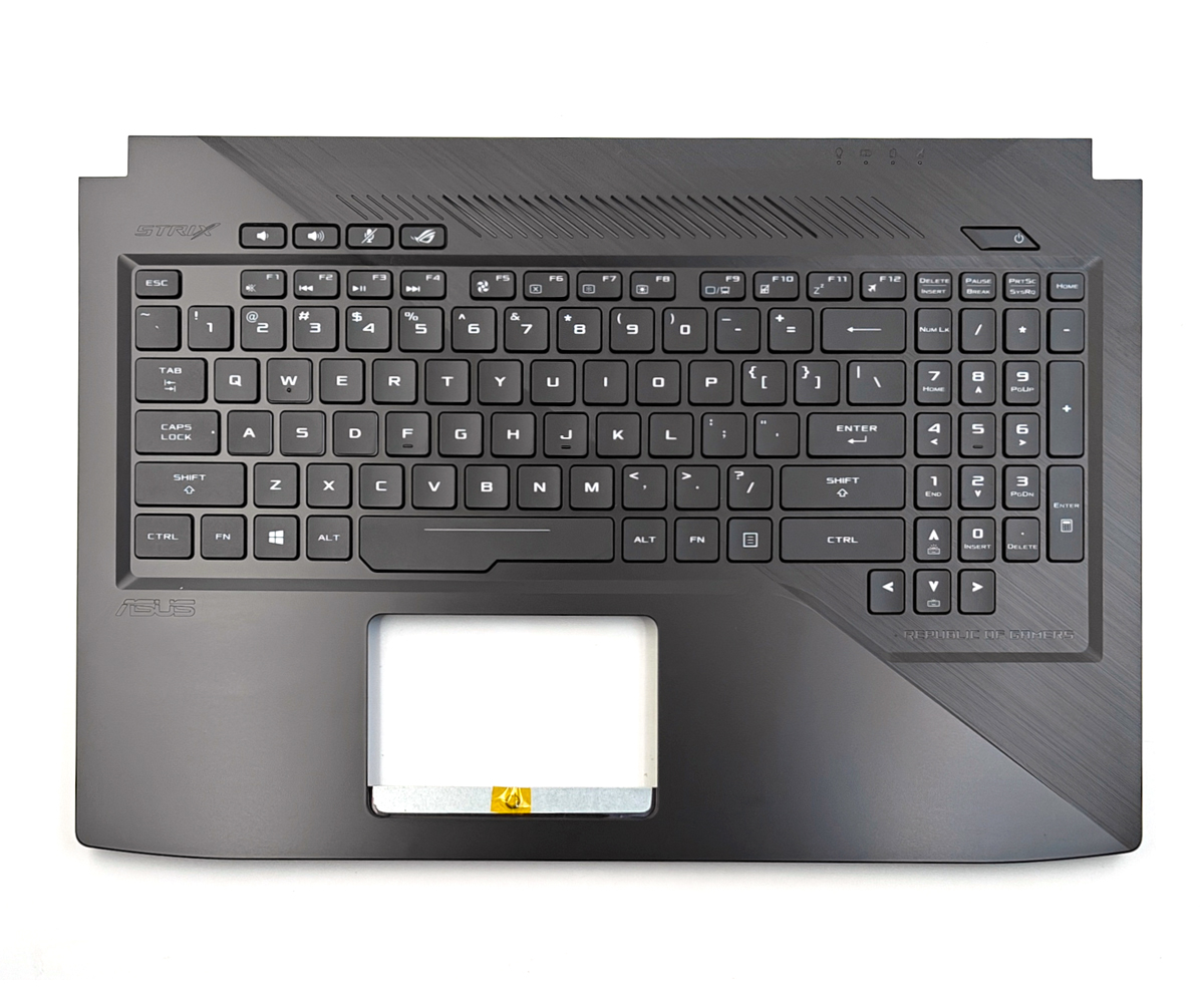 Replacement Palmrest Case Cover & Backlit Keyboard For ASUS ROG Strix GL503 Series Laptop