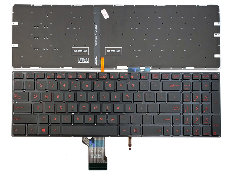 Genuine Backlit Keyboard for ASUS ROG Strix GL702VM GL702VT GL702VS GL702ZC Series Laptop