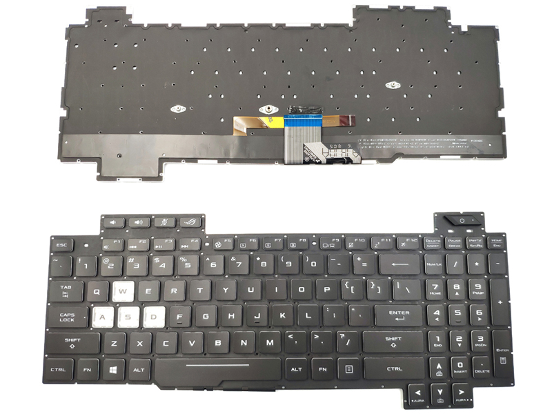 Genuine Backlit Keyboard for Asus ROG Strix Scar II GL704 GL704GM GL704GV GL704GW Series Laptop