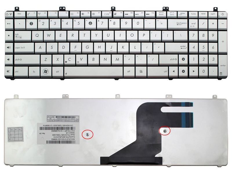 Genuine New ASUS N55 N55SF N75 N75SF Series Laptop Keyboard