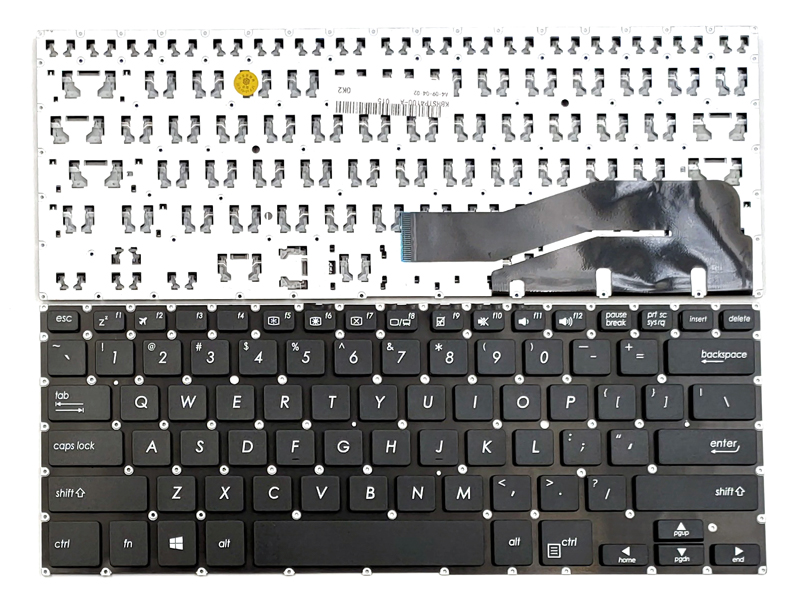 Laptop Keyboard for Asus 04GNWT1KUS00-3 9J.N1M82.301 V111362AS1 Black US