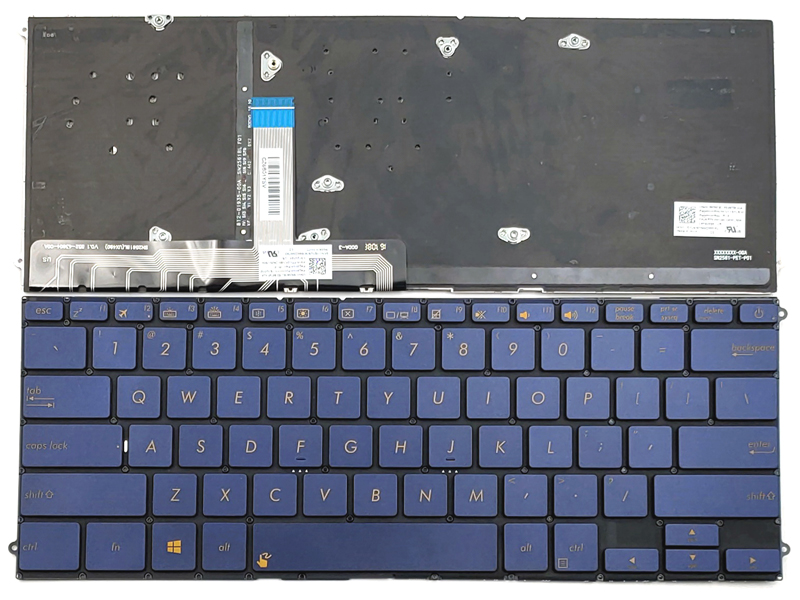 Genuine Backlit Keyboard for ASUS Zenbook 3 Deluxe UX490 UX490U UX490UA
