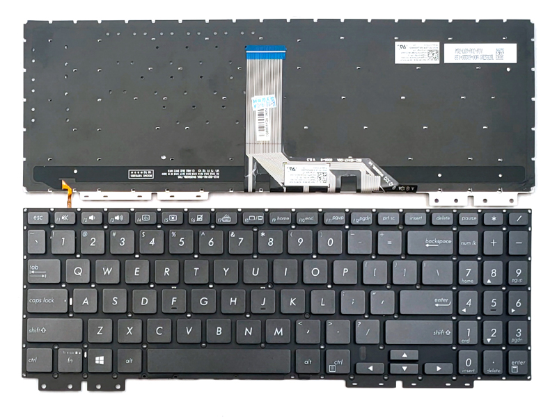 Genuine Backlit Keyboard For Asus ZenBook Flip 15 UX562F UX562FA UX562FAC UX562FD UX562FDX Series Laptop