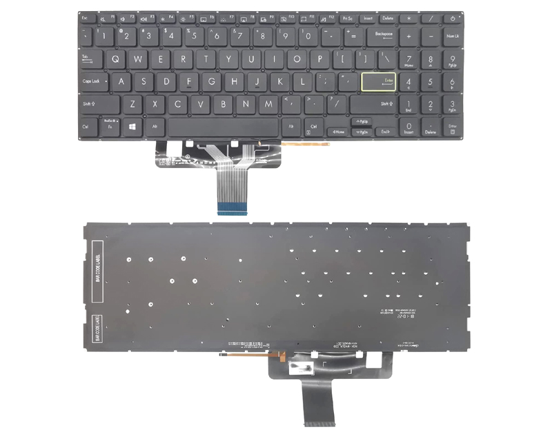 Genuine Backlit Keyboard For Asus E510 L510 S533 X521 Series Laptop