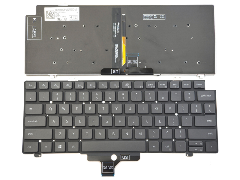 Genuine Backlit Keyboard for Dell Latitude 5420 7420 7520 Laptop