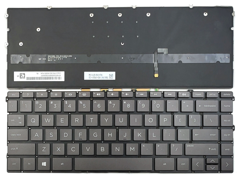 Genuine HP Spectre X360 13-AW Series Backlit Keyboard