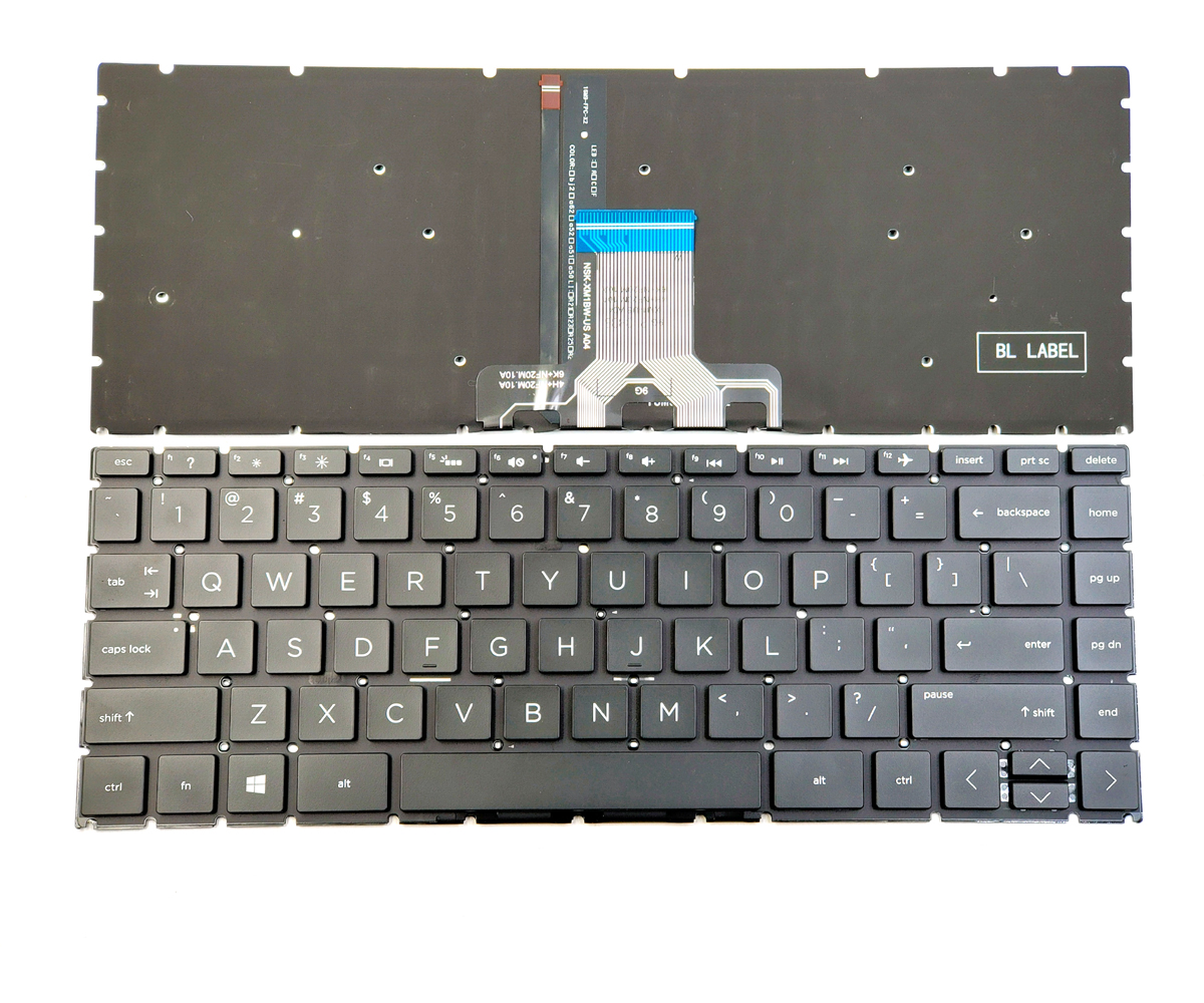 Genuine Backlit Keyboard For HP 14-CD 14-CE 14-DH 14-CK 14-CM 14-DK 14-DQ Series Laptop