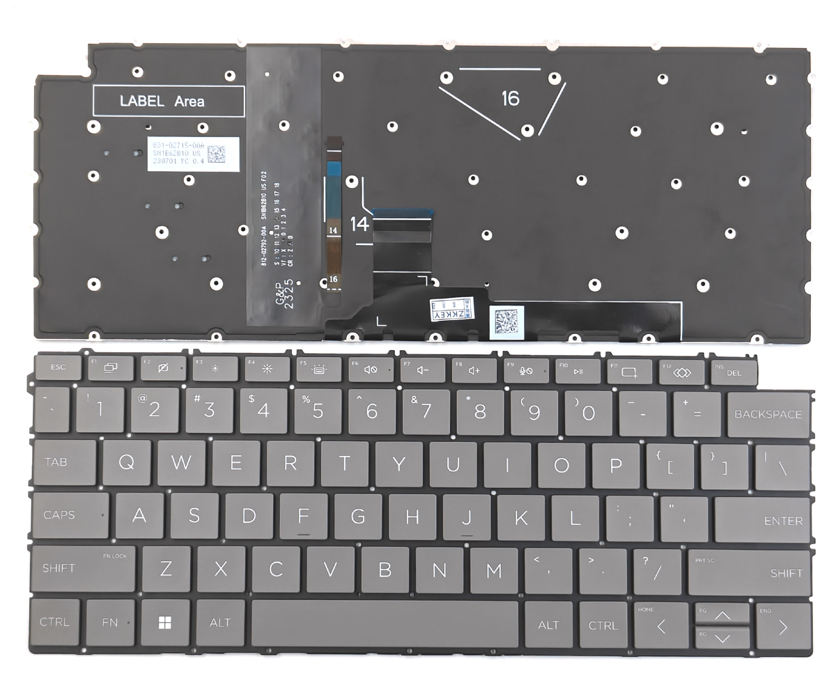Genuine Backlit Keyboard for HP Spectre 14-EU Series Laptop