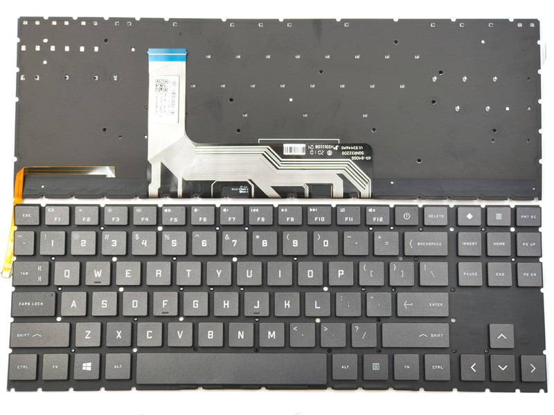 Genuine Backlit Keyboard for HP Omen 15-EK 15-EN Series Laptop -- Fit to AMD CPU Laptop Only