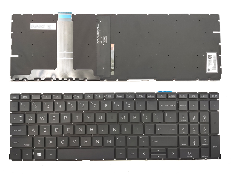 Genuine Backlit Keyboard for HP Probook 450-G8 455-G8 Laptop