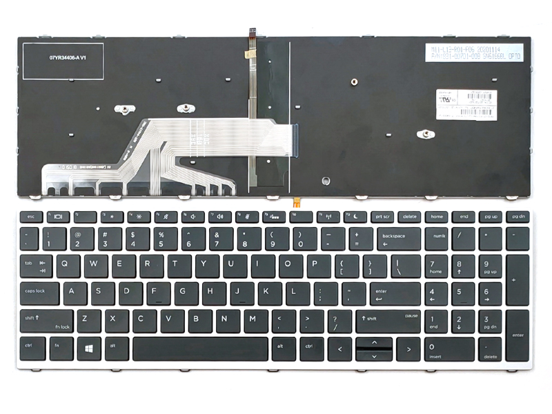 Genuine Backlit Keyboard for HP Probook 450-G5 455-G5 470-G5 Laptop