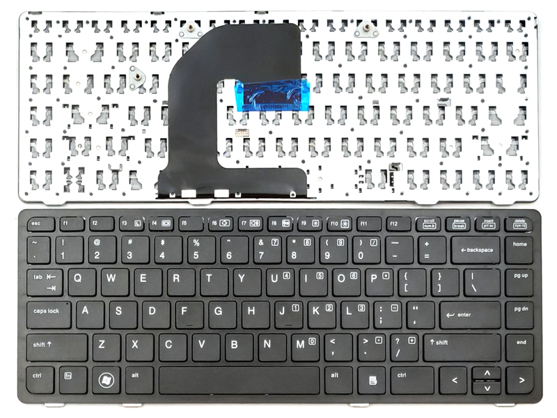 Genuine HP Elitebook 8460 8470, Probook 6460 6465 6470 Laptop Keyboard -- With Pointstick