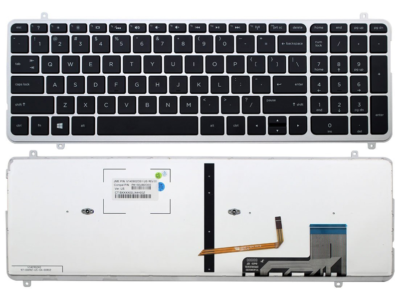 Genuine HP Envy M6-K M6-K000 M6-K100 Series Laptop Backlit Keyboard