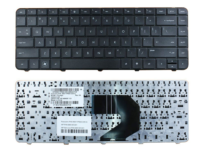 Genuine Keyboard for HP Pavilion G4 G6, Compaq Presario CQ43 CQ57 Series Laptop