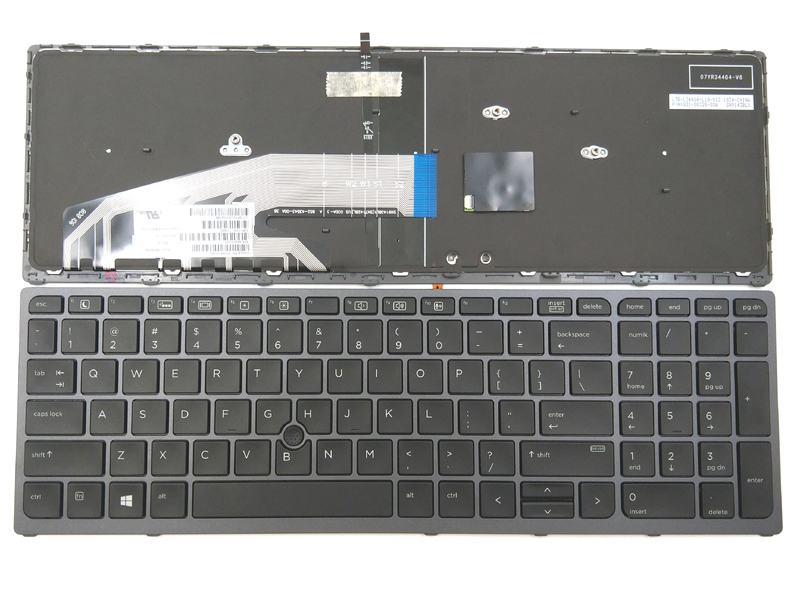 Genuine Backlit Keyboard for HP Zbook 15 G3 17 G3 Series Laptop