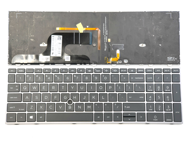 Genuine Blacklit Keyboard for HP ZBook Fury 15 G7 G8 Series Laptop