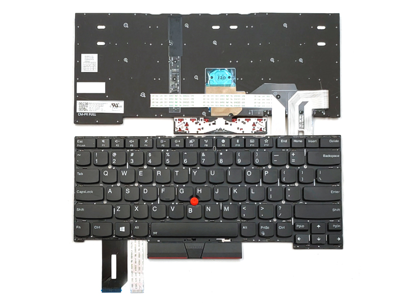 Genuine Backlit Keyboard for Lenovo Thinkpad T490S T495S Series Laptop