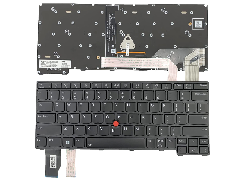 Genuine Backlit Keyboard For Lenovo ThinkPad X13 Gen 2, ThinkPad X13 Yoga Gen 2 Series Laptop