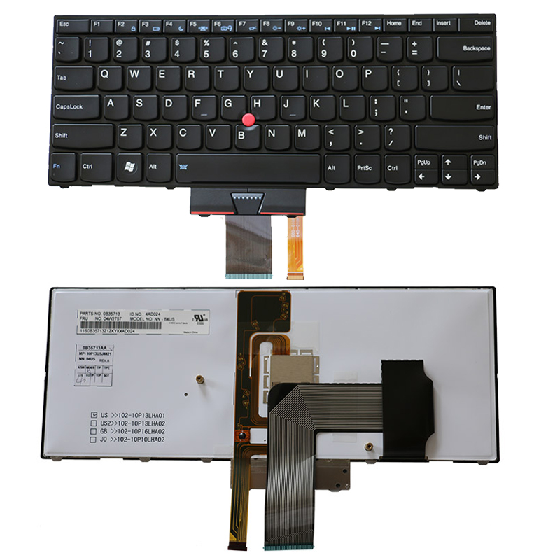 Genuine Lenovo Thinkpad X1, X1 hybird Series Backlit Keyboard