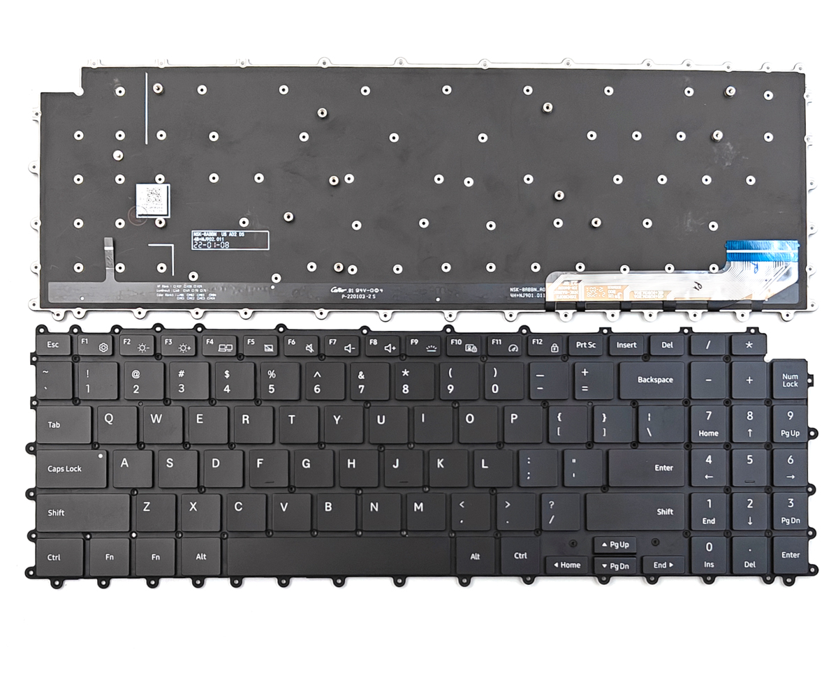 Genuine Backlit Keyboard for Samsung Galaxy Book Pro 360 NP950QDB Touchscreen Laptop