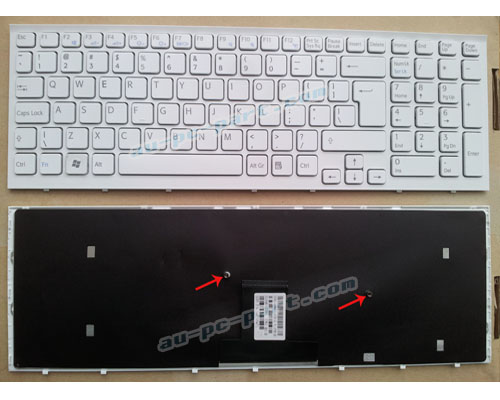 Genuine New SONY VAIO VPCEB, VPC-EB Series Laptop Keyboard White