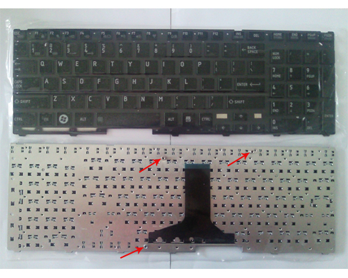 Genuine Keyboard for Toshiba Satellite P750 P755 P750D P755D P770 P775 P770D P775D Series Laptop
